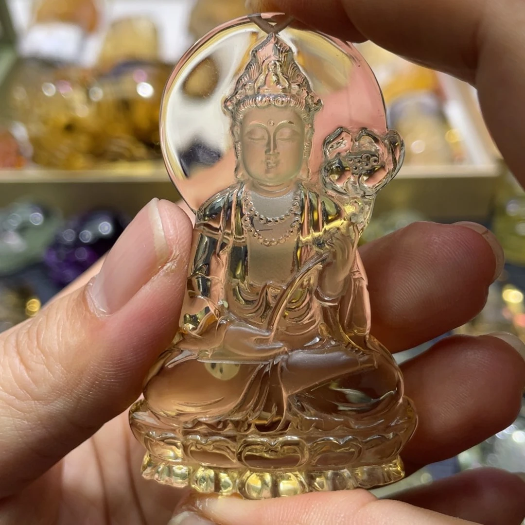 水晶颈饰未镶嵌定制