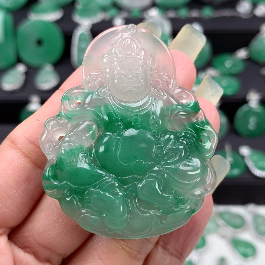 未镶嵌吊坠石英质玉（非洲翠）