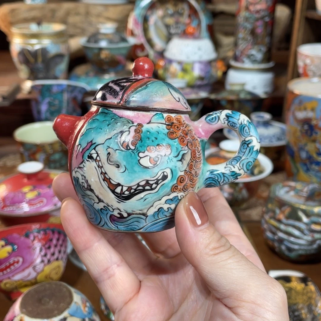【闪购商品】狮狮如意迷你小壶
