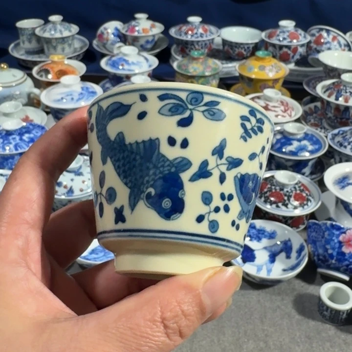 景德镇手工手绘杯