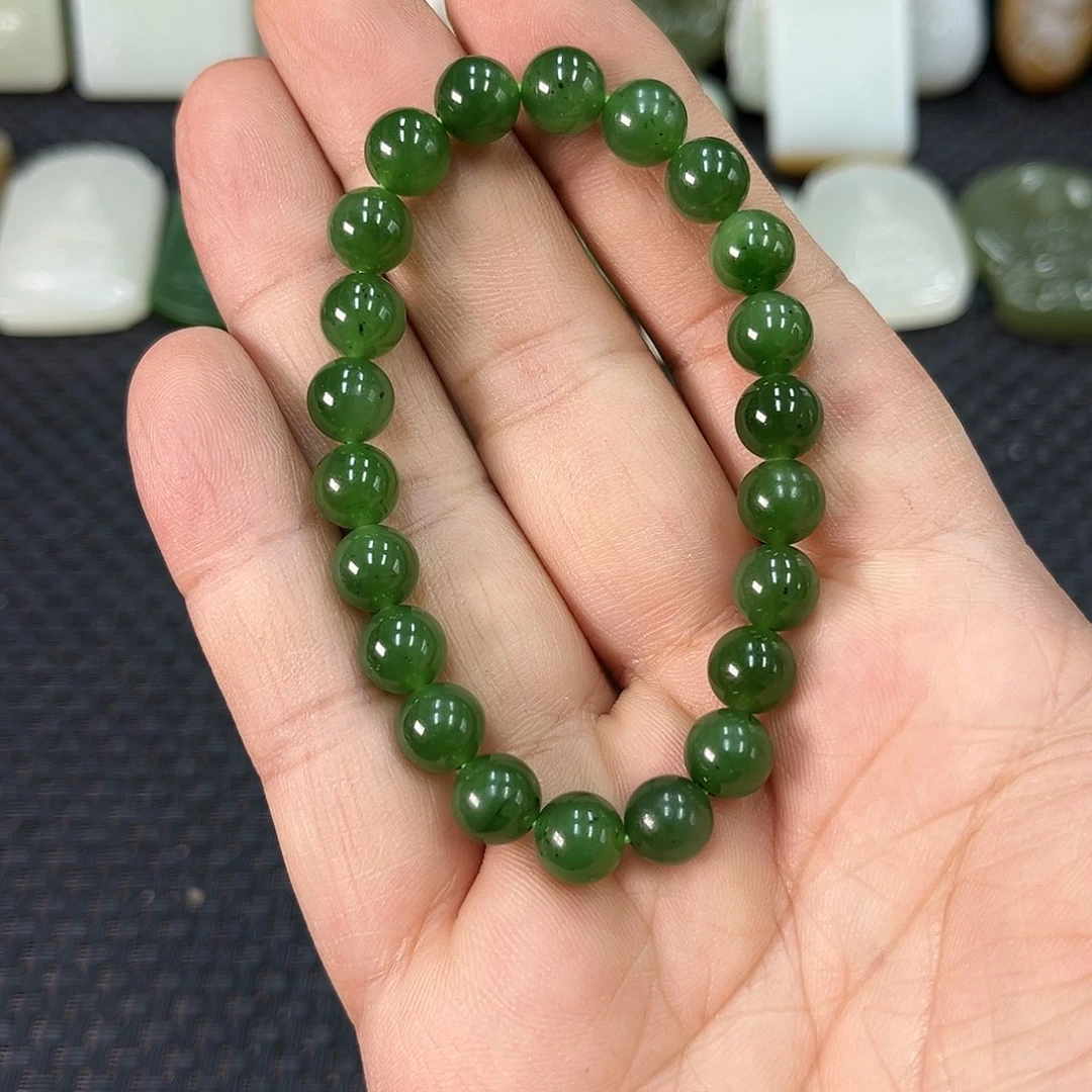 未镶嵌和田玉手链