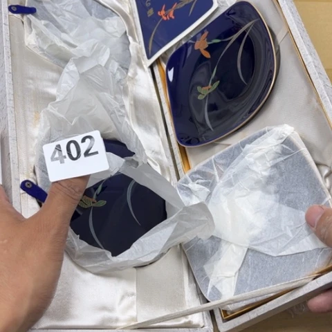 瓷片摆件工艺品瓷器摆件777