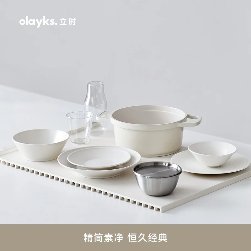 【olayks】立时硅胶暖菜板保温板热菜板中式家用恒温多功能神器便携