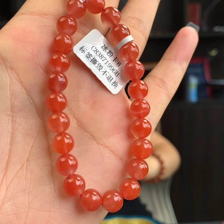 未镶嵌南红玛瑙南红玛瑙冰粉卡8