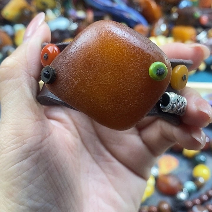 蜜蜡未镶嵌手镯手镯