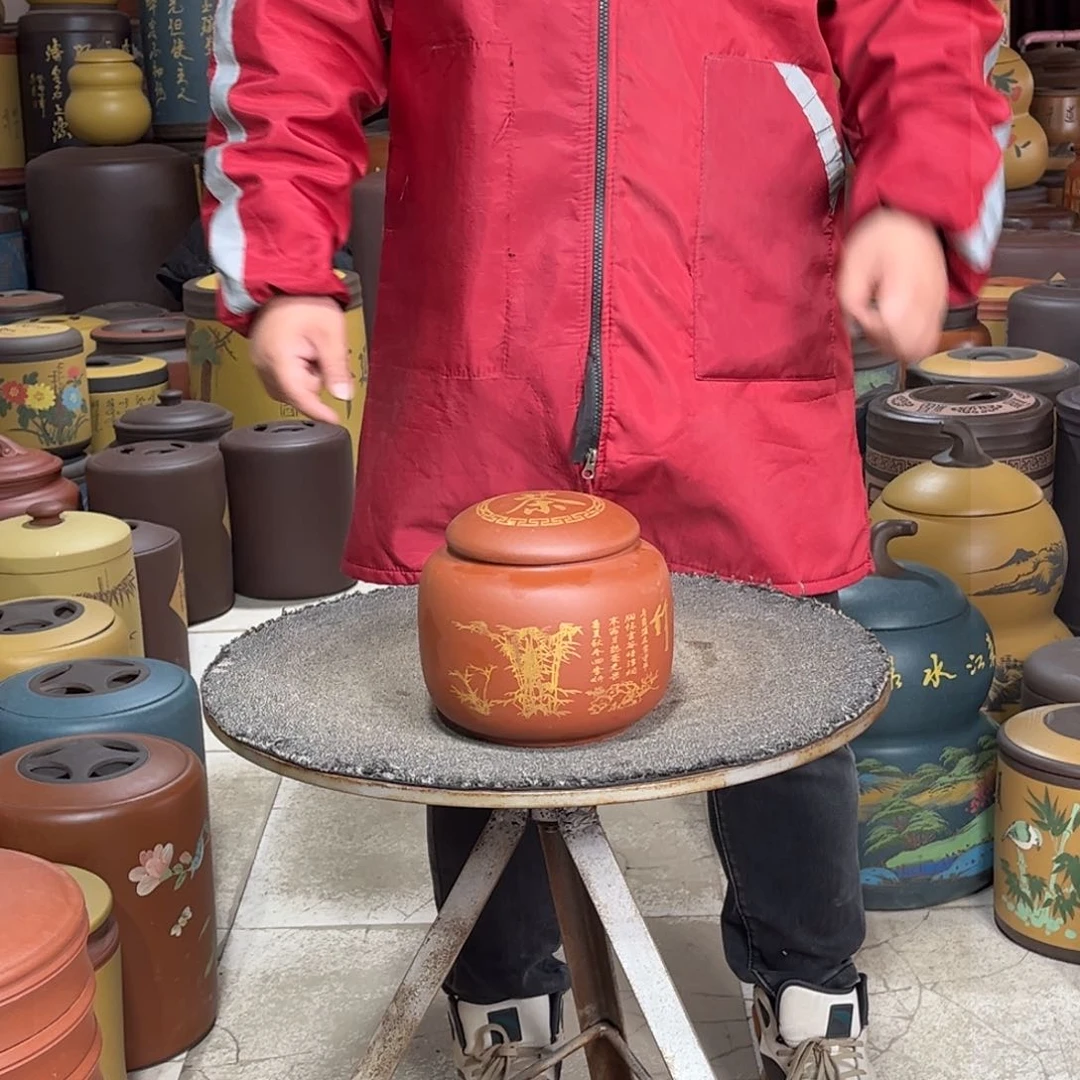 紫砂茶叶罐茶叶罐