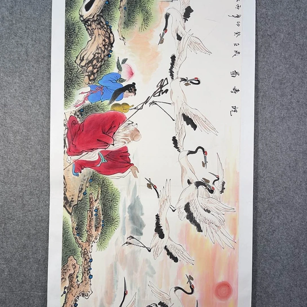 国画875 花鸟在此鸣叫时还要一万