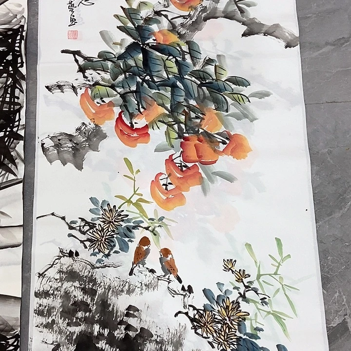 小周画廊的直播间