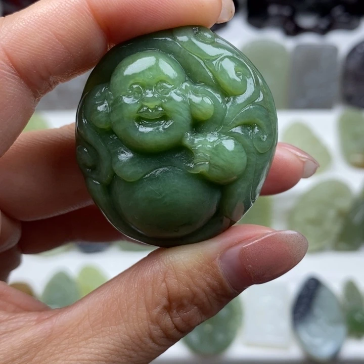 和田玉（糖玉）未镶嵌颈饰56