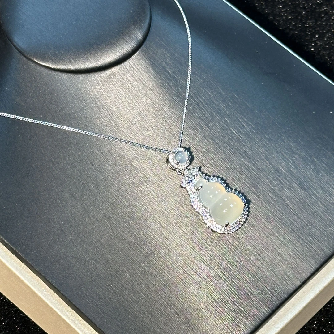 【专柜正品DIY】DIY手工制作白冰葫芦项链