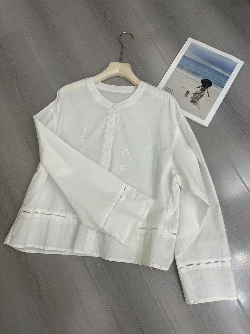 洋气韩版宽松百搭衬衣