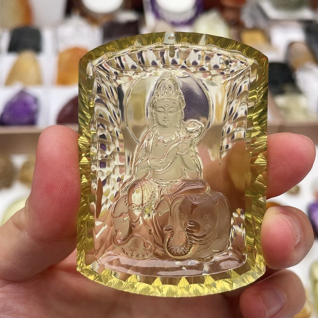 水晶颈饰未镶嵌定制