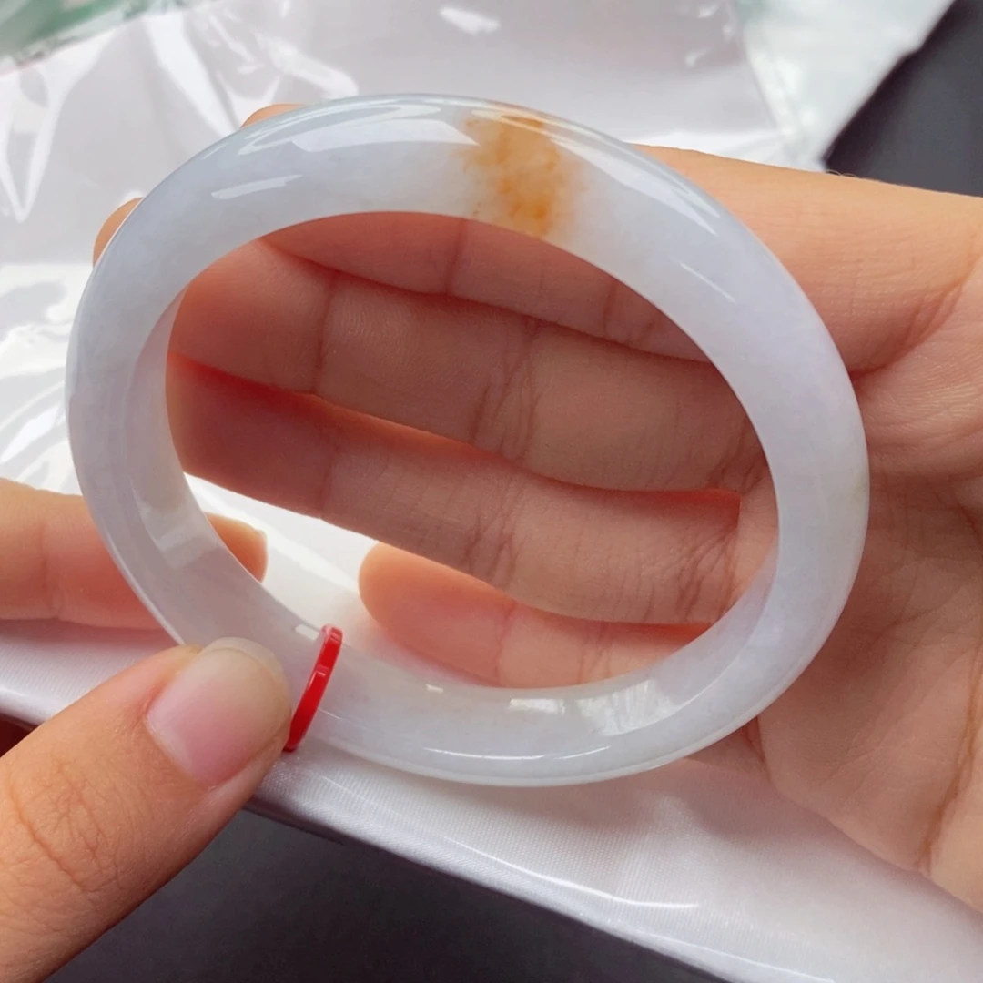 翡翠未镶嵌手镯5960圈