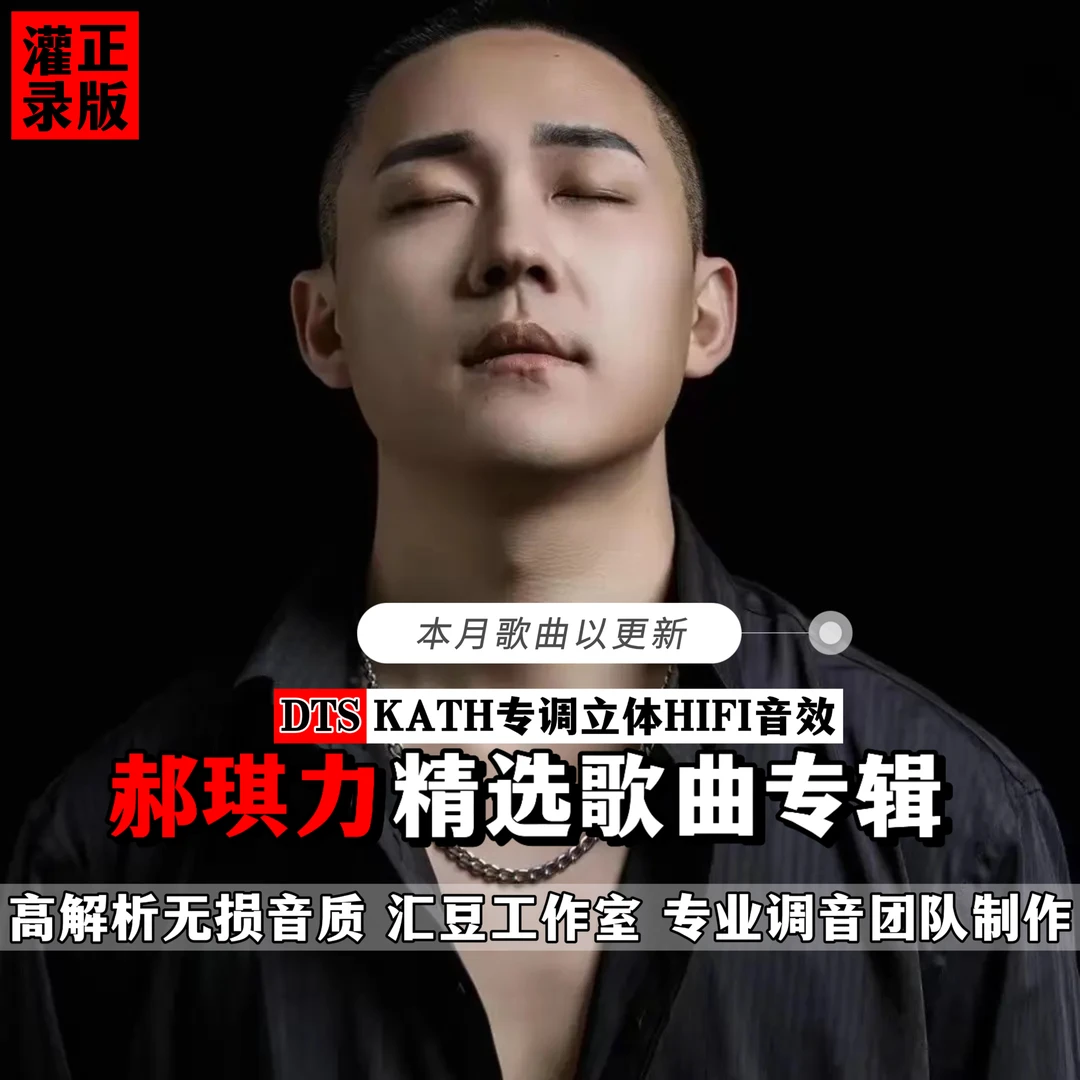 郝琪力车载u盘专辑歌曲烟酒嗓音翻唱歌曲男声嗓音抖音郝琪力歌曲