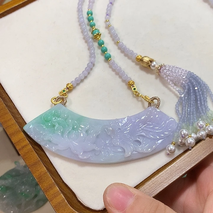 颈饰未镶嵌翡翠翡翠吊坠