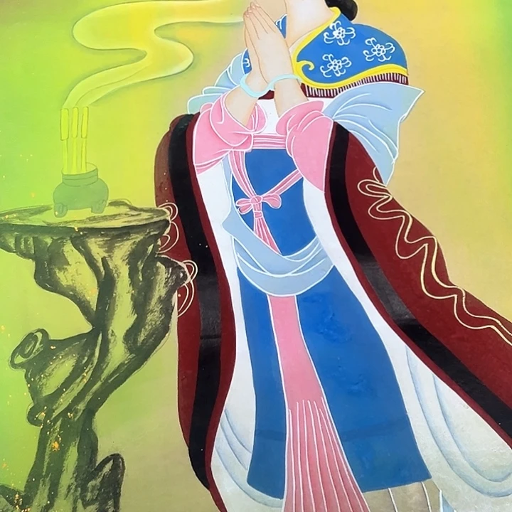 国画纯手工作品欣赏作品