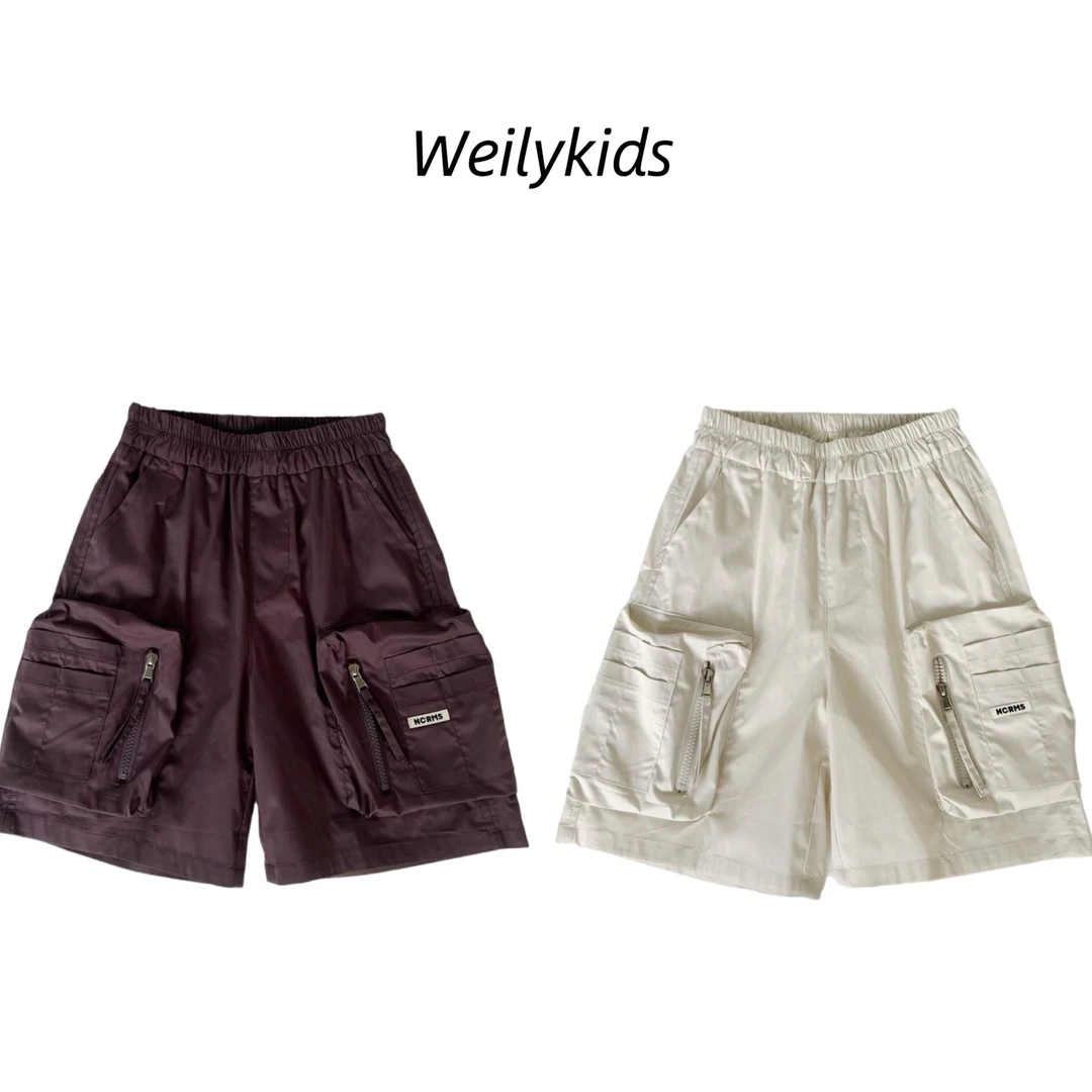 2025夏季新款中大童工装休闲短裤1680
