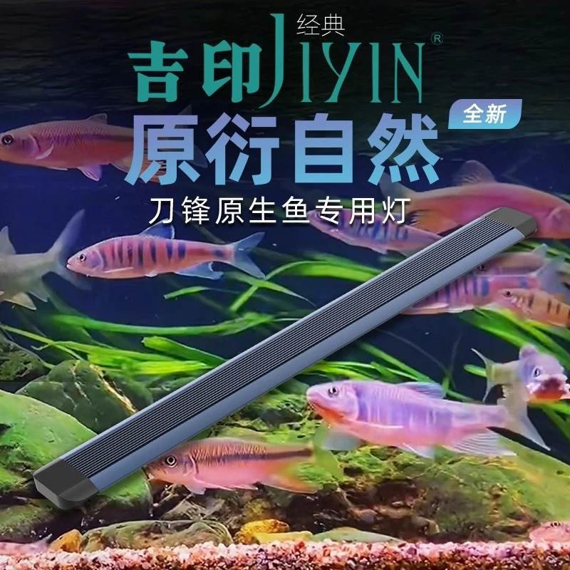 吉印原生鱼专业灯爆藻灯照明防水led专用原生溪流缸灯潜水鱼缸灯
