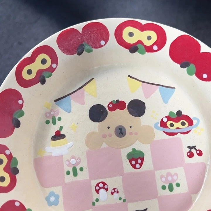 女***王摆件微瑕不退不换卡通手绘