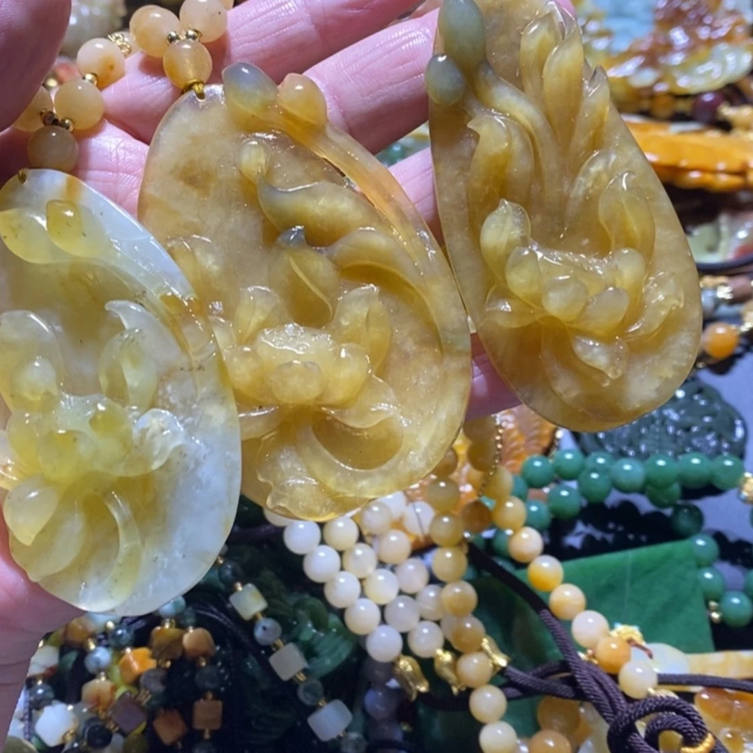 【闪购商品】岫玉毛衣链未镶嵌