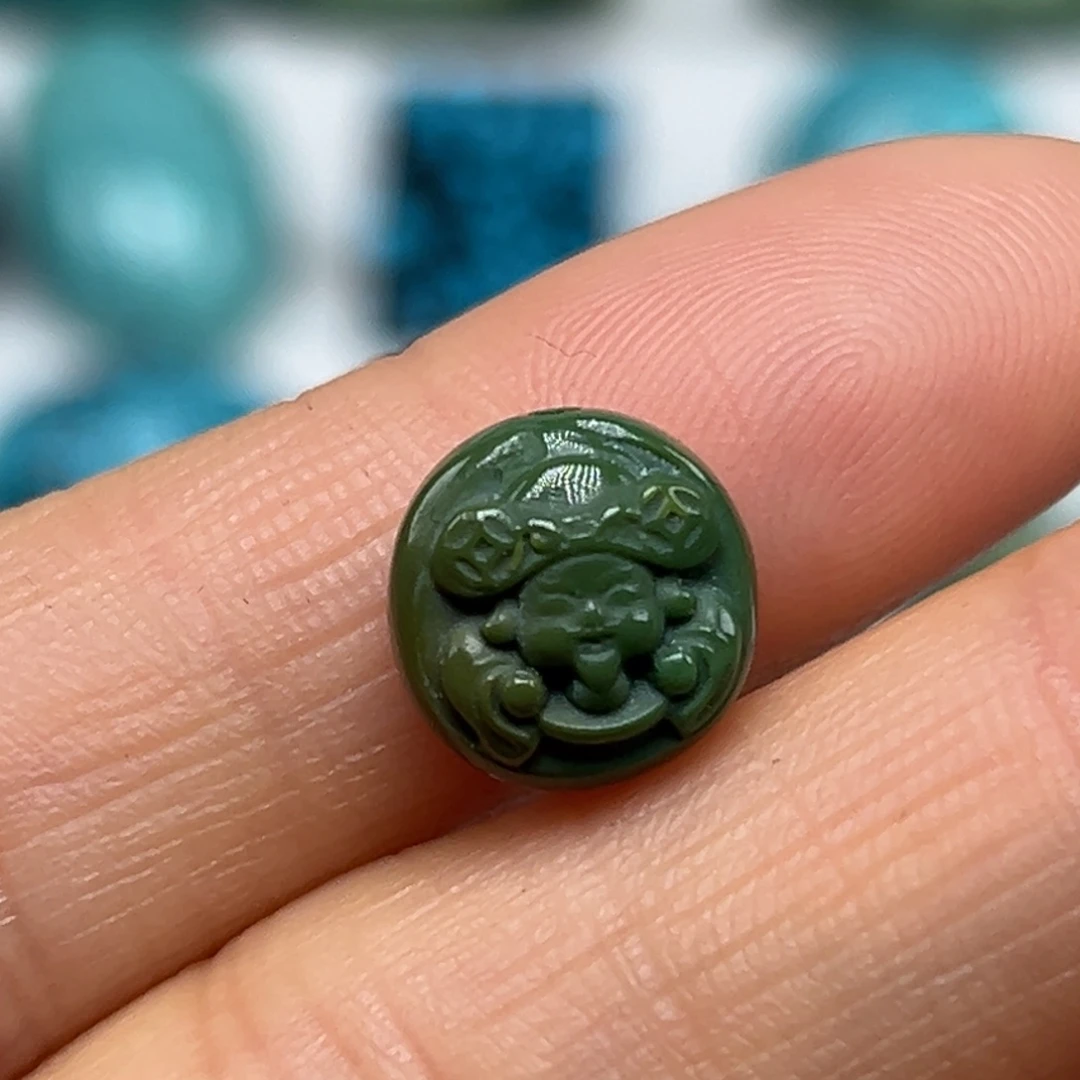 绿松石珠宝奇石未镶嵌