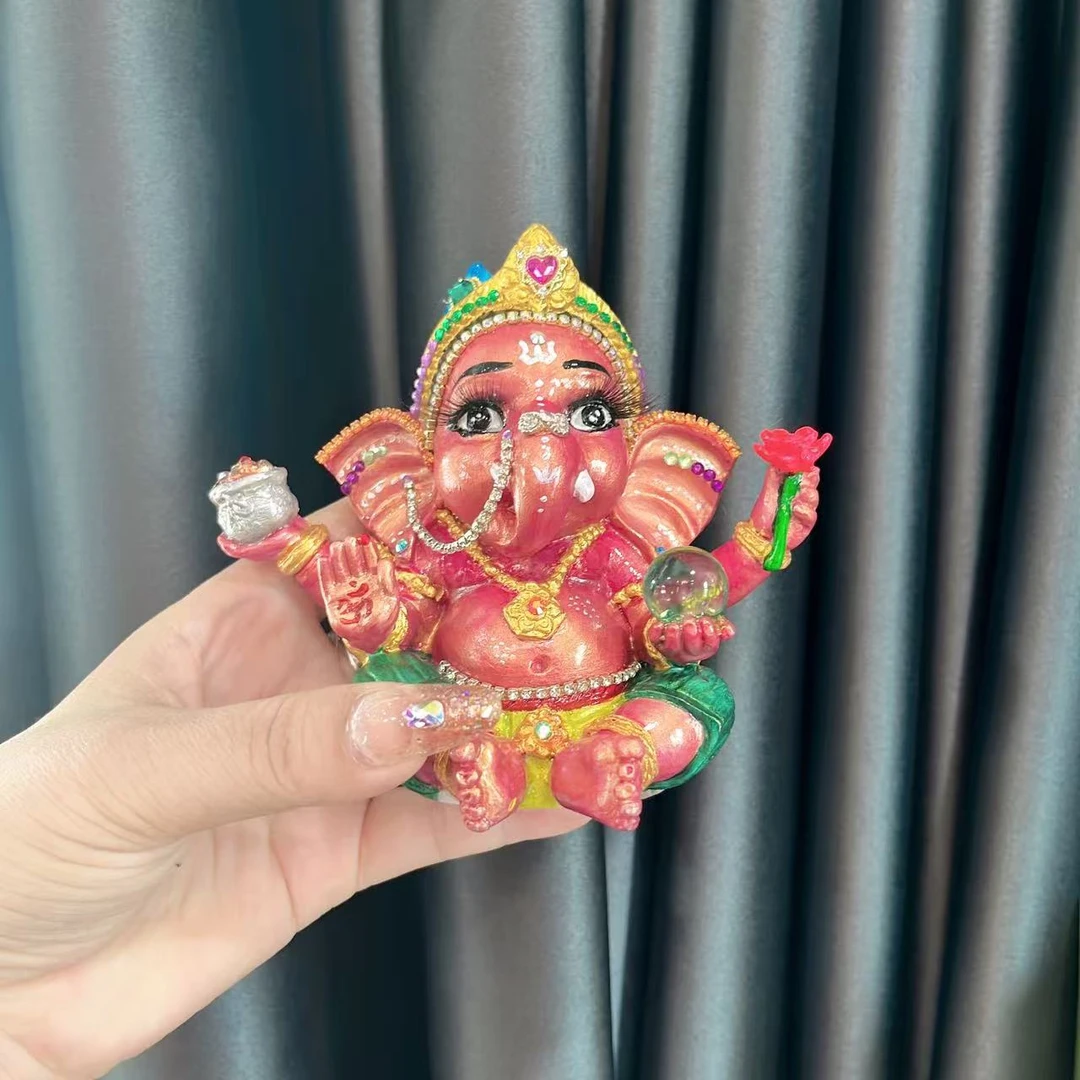 非金属皮质婚庆饰品 定制款红 向向摆件 项链N