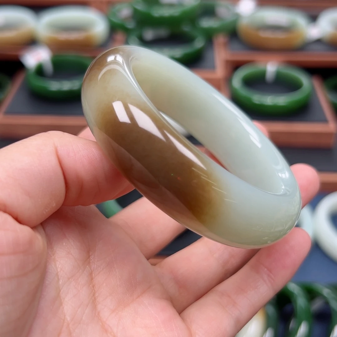未镶嵌手镯和田玉5657