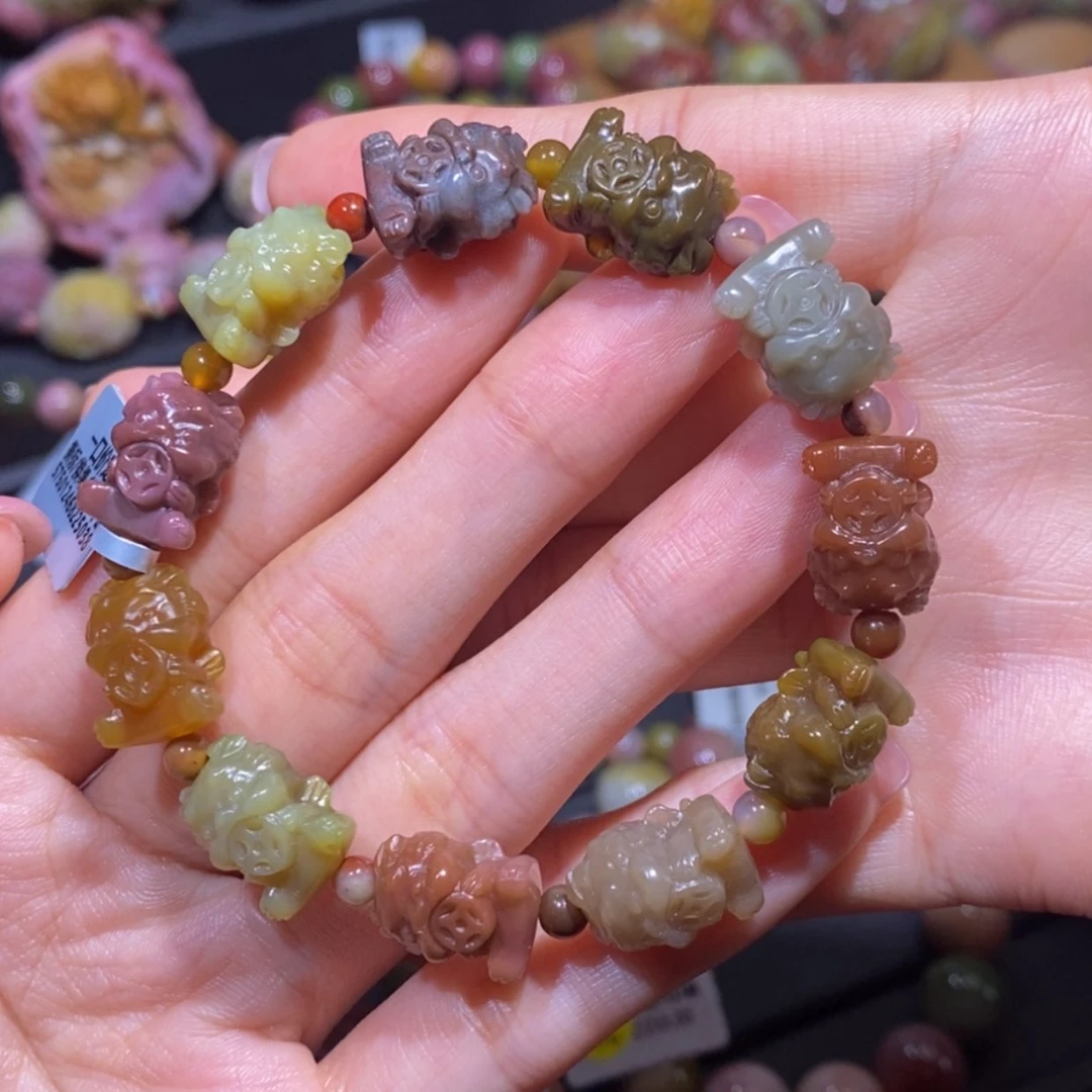 【闪购商品】玛瑙/玉髓手串未镶嵌盐源玛瑙