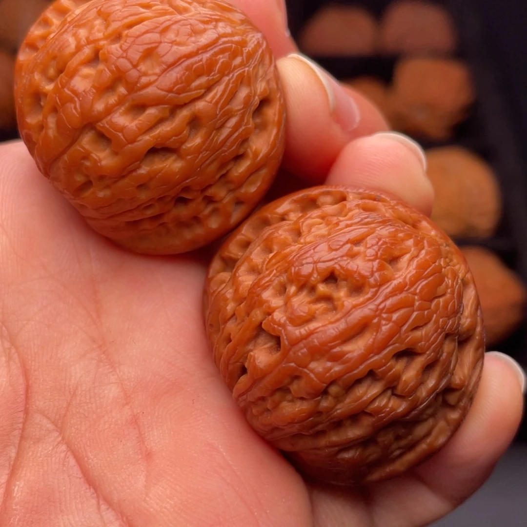 文玩核桃把件秦岭山脉