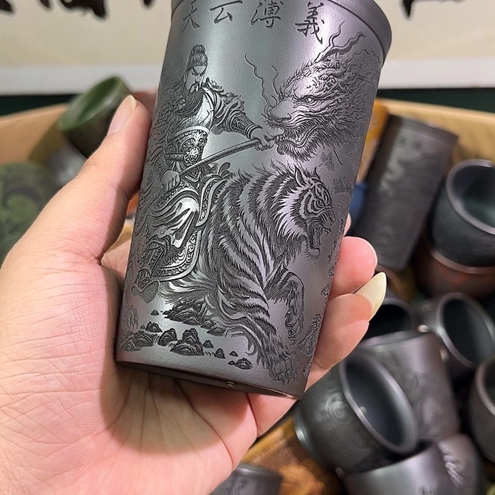 茶杯紫砂全手工紫砂主人杯