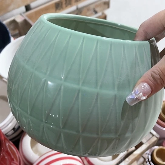 陶瓷外贸尾货多肉绿植陶瓷花盆