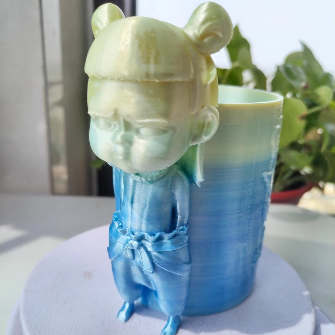 哪吒闹海文创笔筒之魔童降世字DIY趣味学习娱乐桌面创意礼物超萌