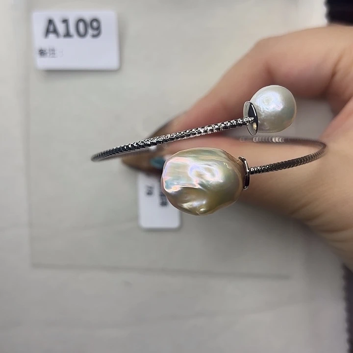戒指合金淡水珍珠
