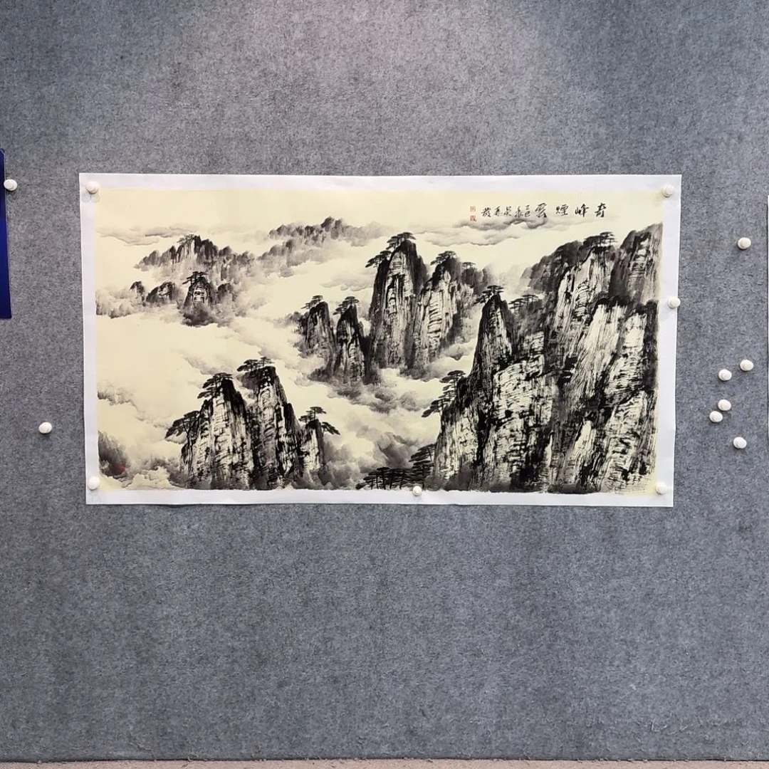 国画国画WZF国画作品