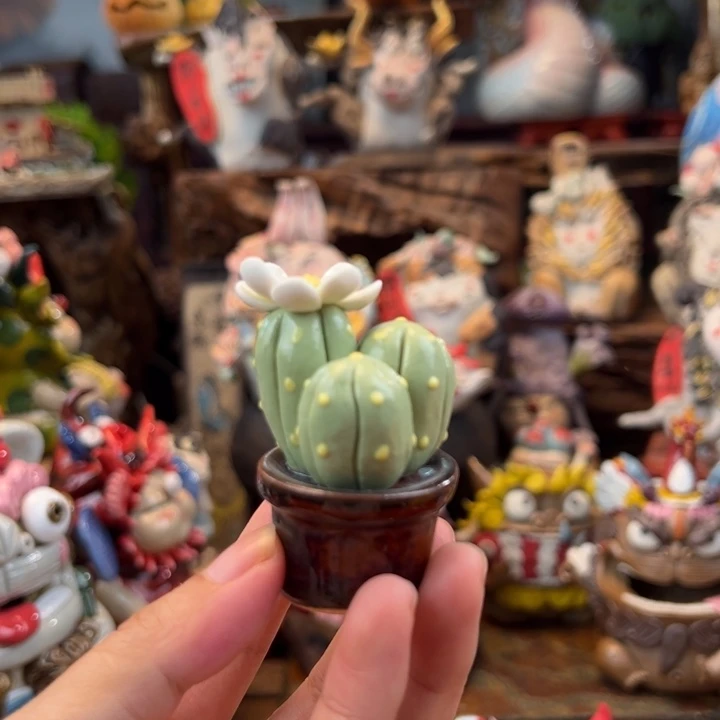 把***爷摆件陶小镇青花每日有新品