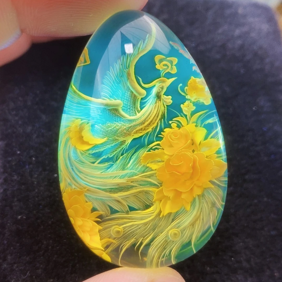 【闪购商品】金珀吊坠(不含链)未镶嵌