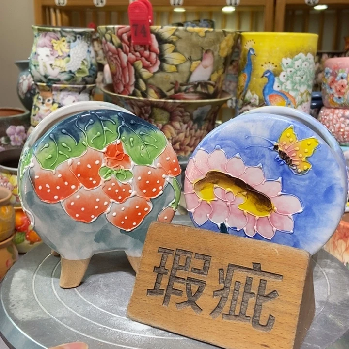 景德镇艺术手绘作品