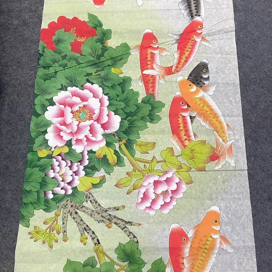 国画国画手绘作品