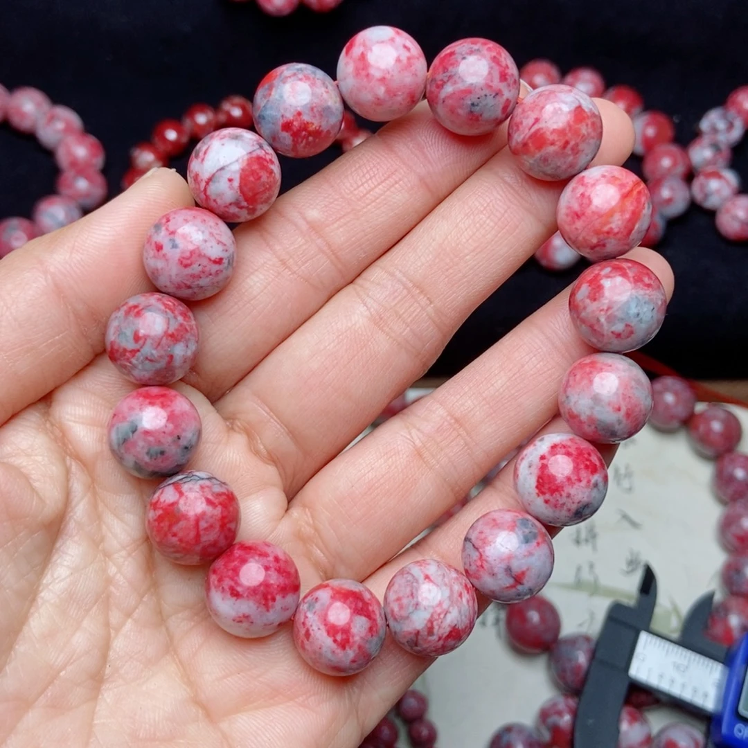 天然辰砂朱砂原石卡12.8