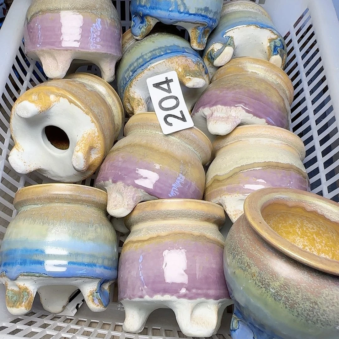 满38.送两个拇指花盆