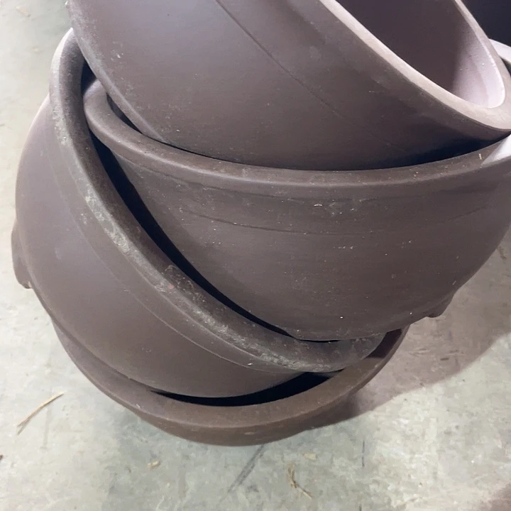 紫砂花盆100-4。29.5/14.5