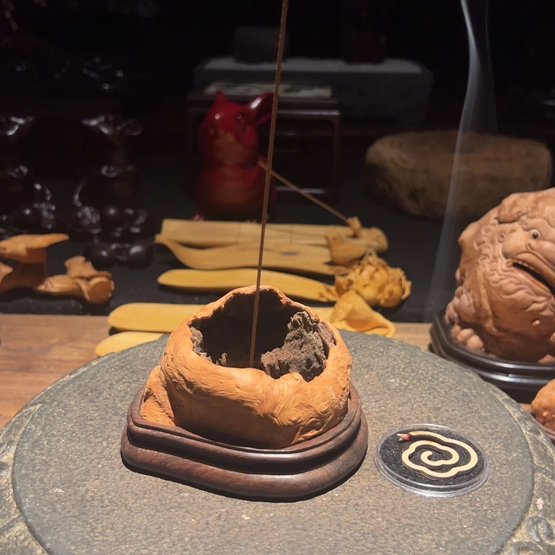 荔枝木幸***们荔枝木随形香炉