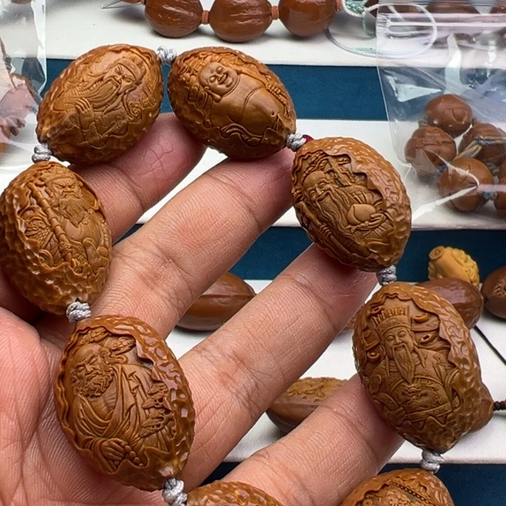 橄榄核手串/手链福禄寿禧财