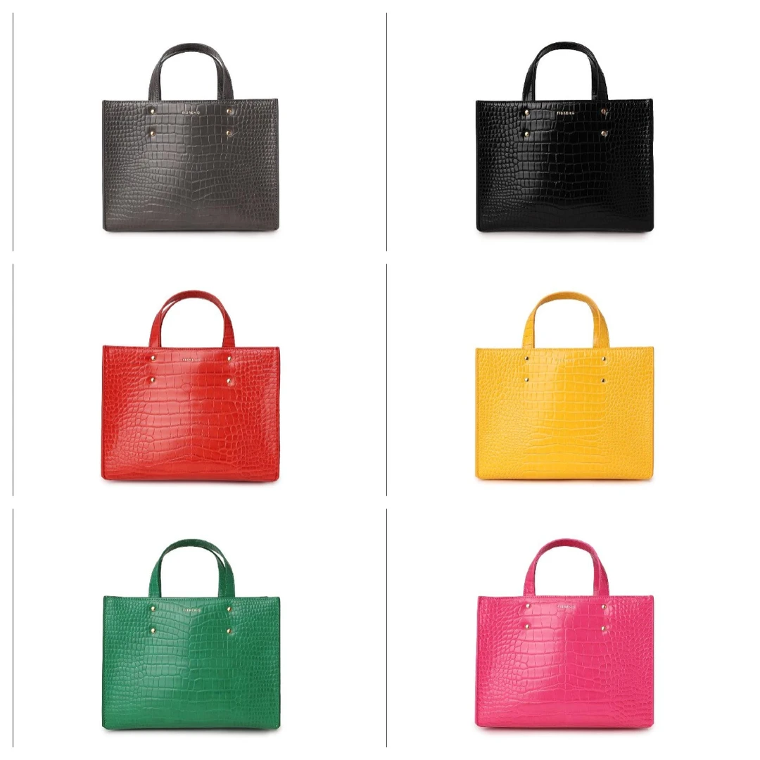 FIBRENO牛皮压鳄鱼纹皮考林 综合链接