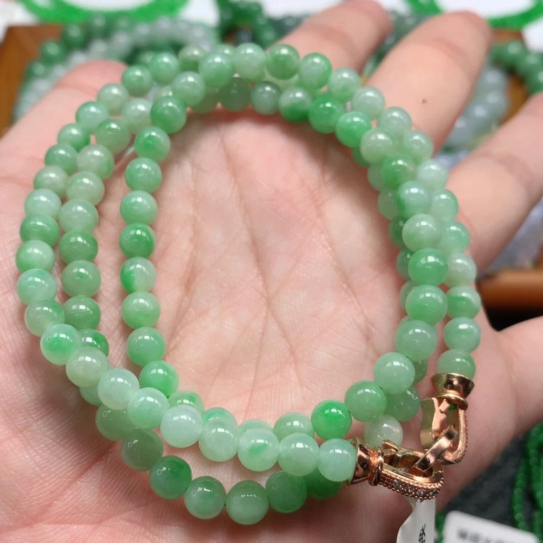 未镶嵌手链翡翠翡翠