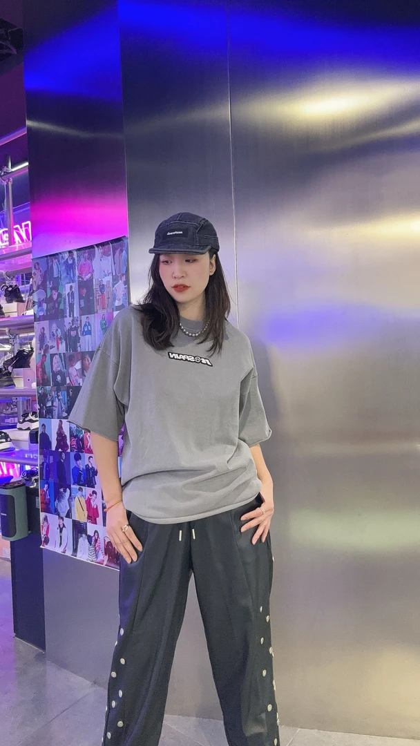 OOXOO21547高街暗黑系男士痞帅休闲黑色韩版短袖T恤百搭潮流上衣