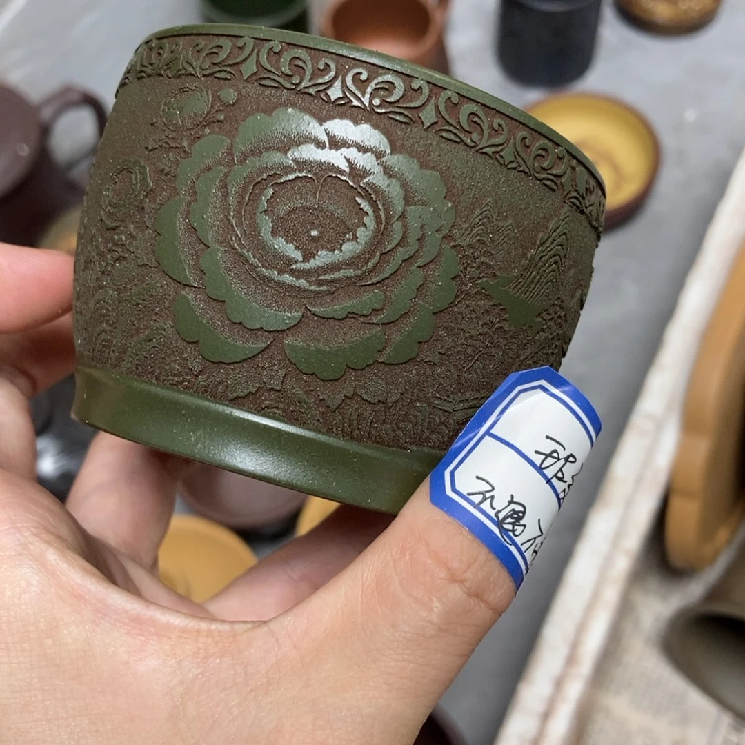 茶杯紫砂瑕疵不退不换，