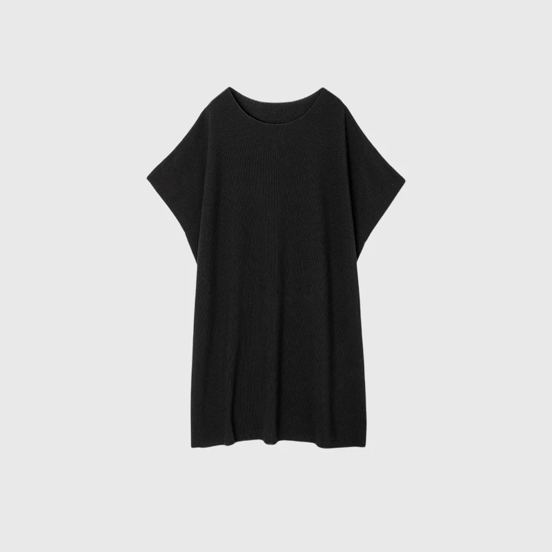 四月初九加大码女装胖MM2025夏 高端醋酸棉宽松气质显瘦连衣裙