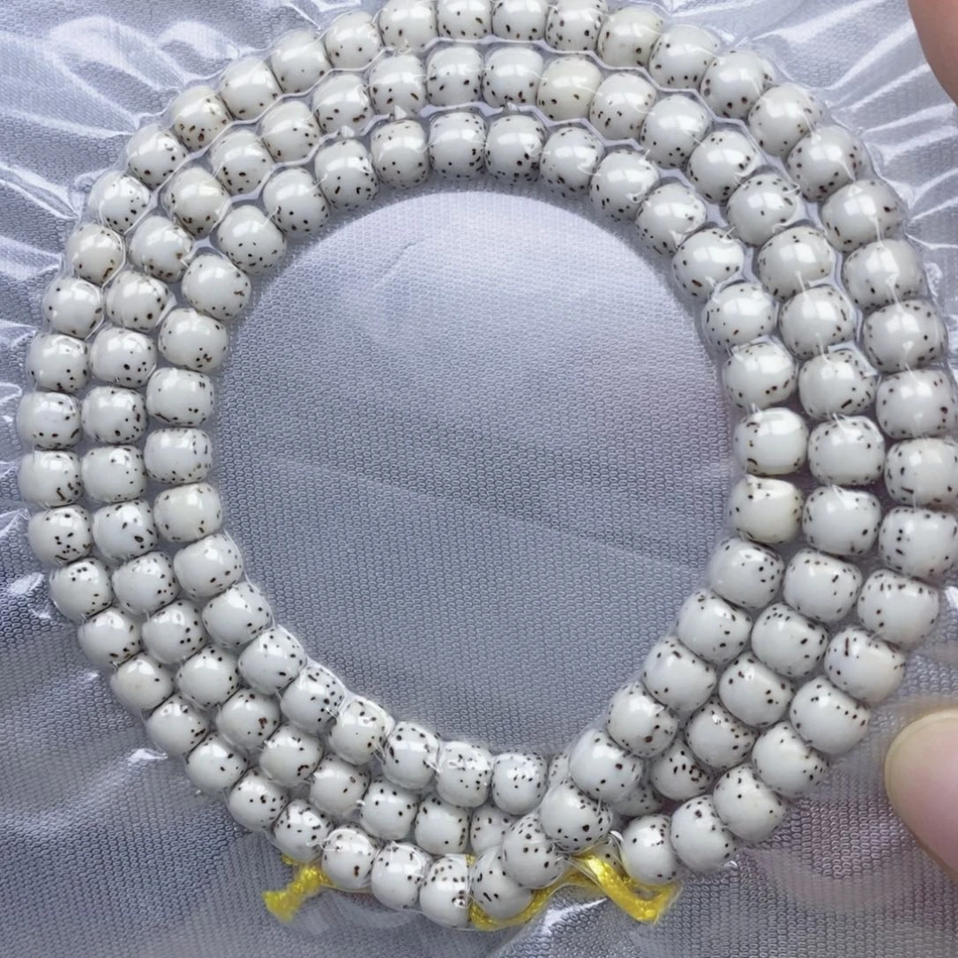 星月菩提吊坠原生态7✖️6桶珠大留白 海南同枝果