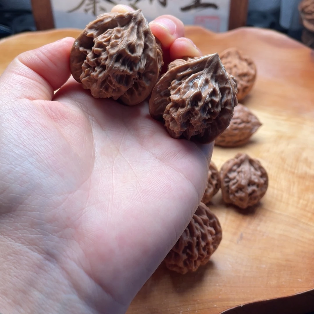 池***～核桃手串/手链秦岭帝王三棱